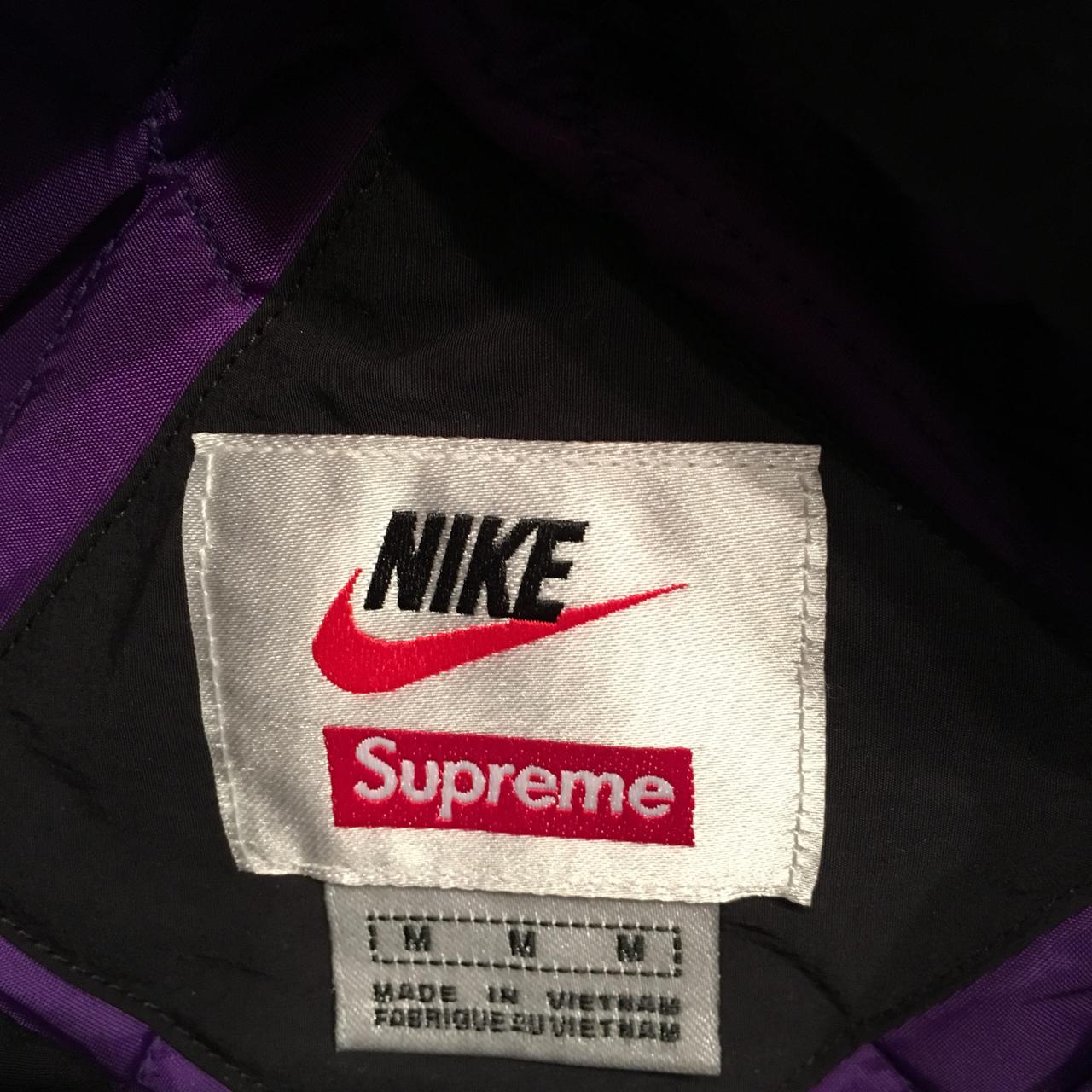 Supreme x Nike Jacket (purple) NEW! Con: 10/10 - Depop