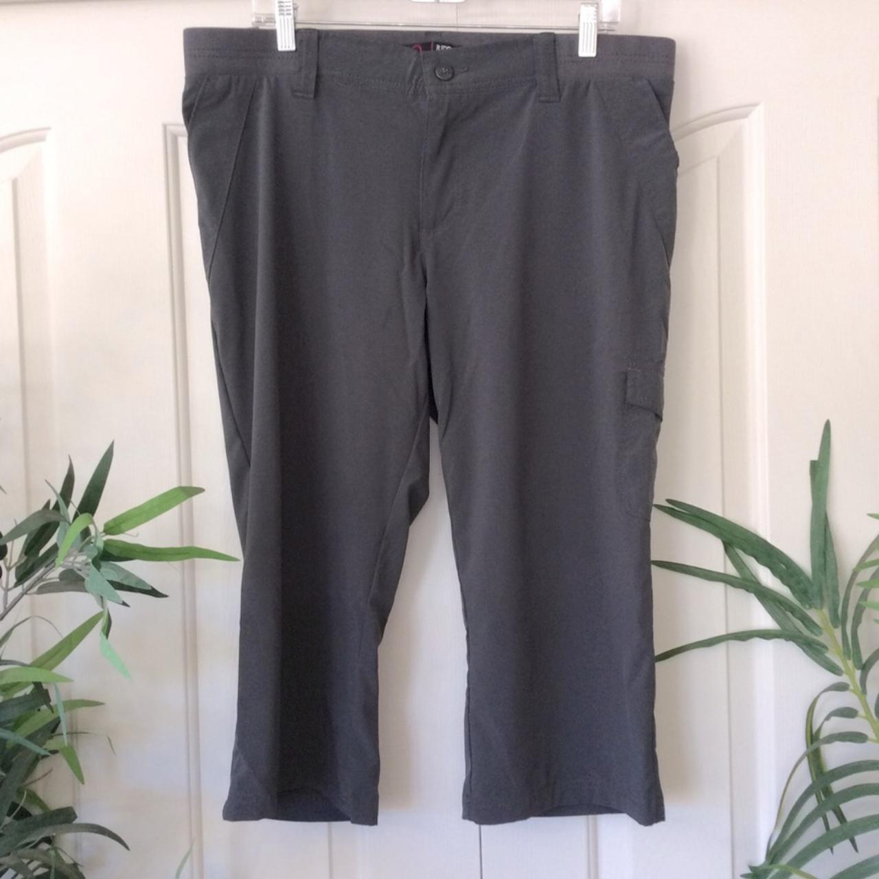 stretch cargo capri pants