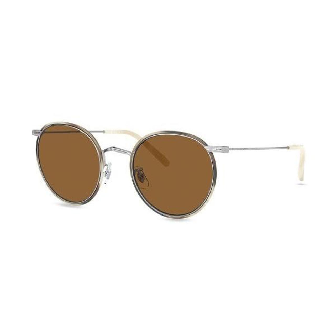 Oliver Peoples Women's Tan and Brown Sunglasses (3)