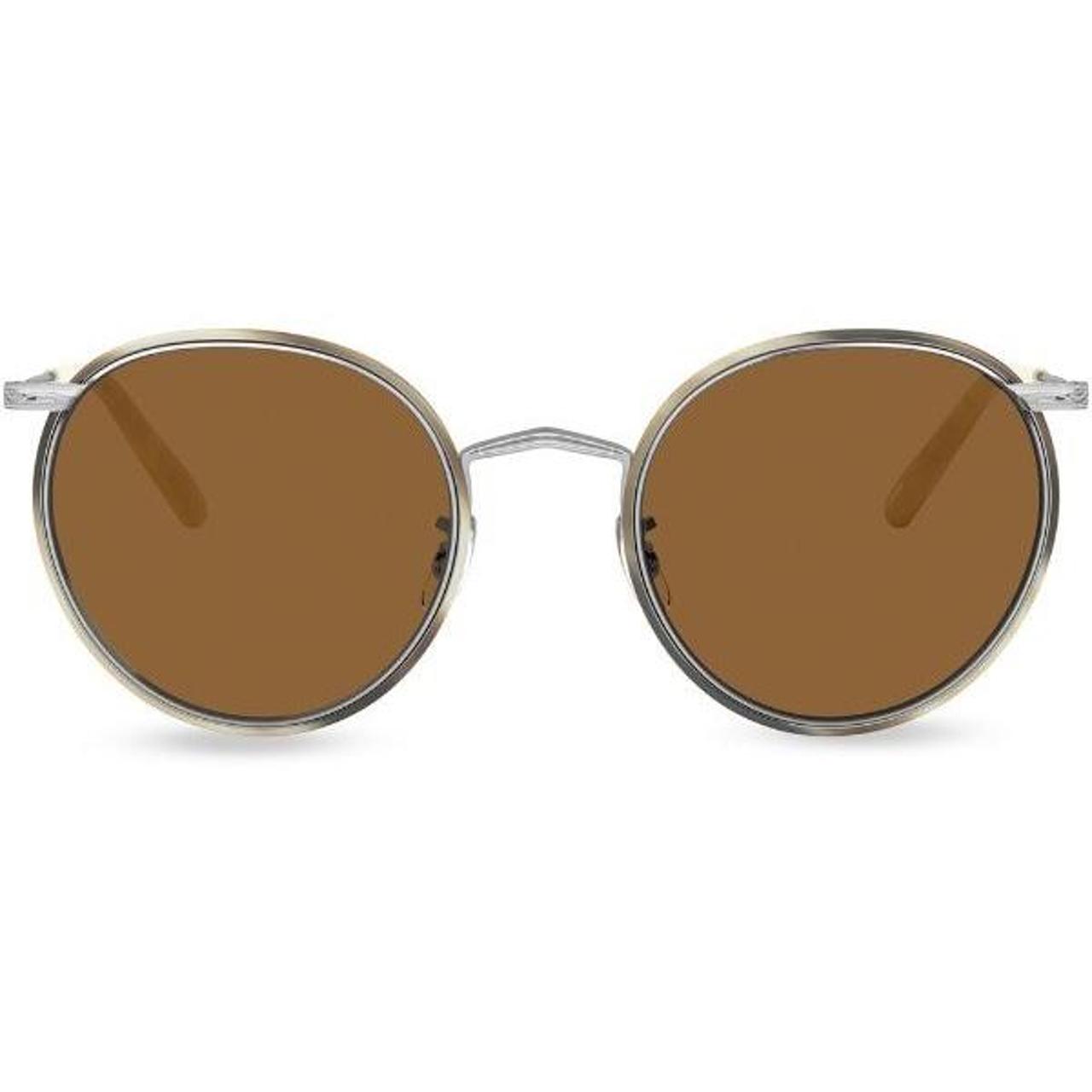Oliver Peoples Women's Tan and Brown Sunglasses (4)