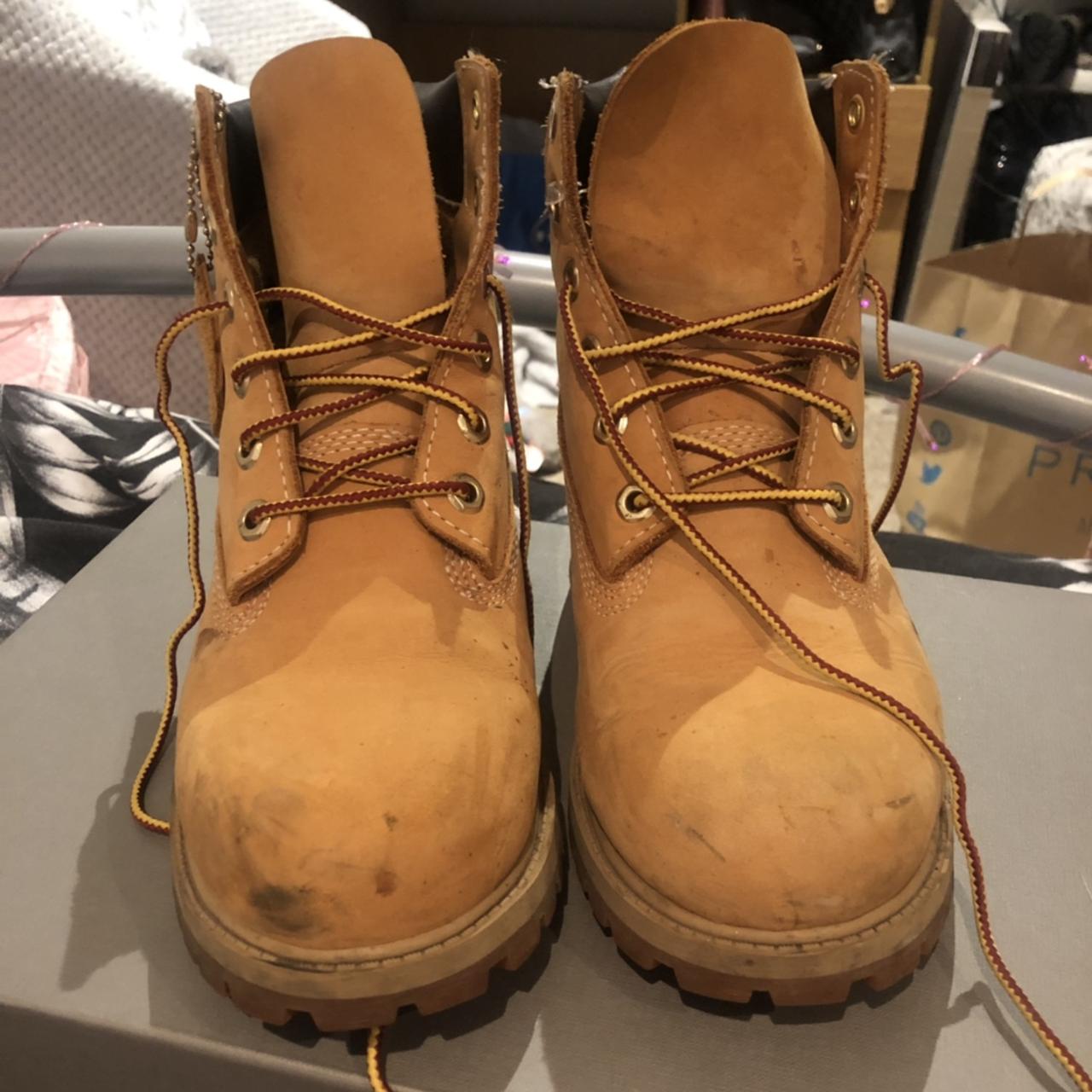 How to get on sale scuffs off timberland boots