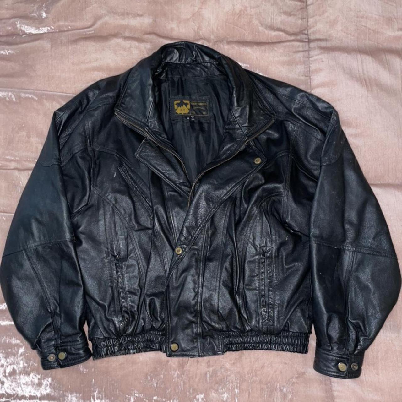 sergio vadducci leather jacket