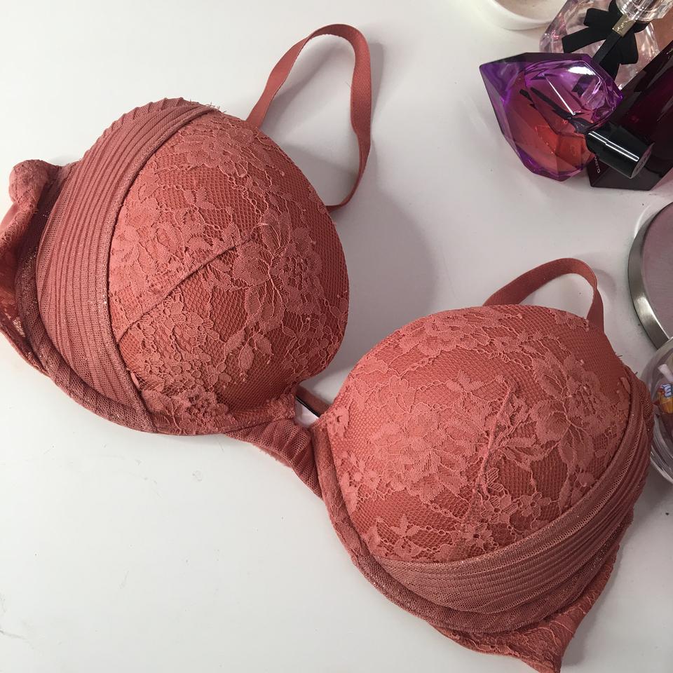 This sparkly Victoria's Secret Demi bra is sized as - Depop