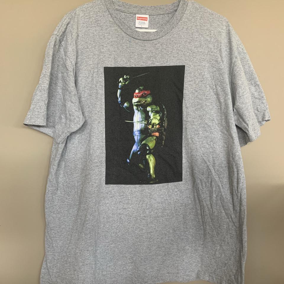 supreme raphael tee heather grey