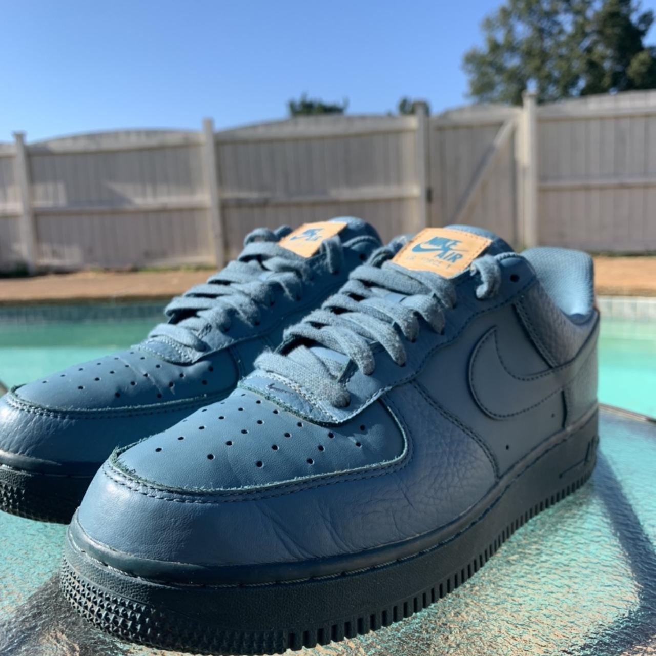 Blue suede air 2024 force 1 07