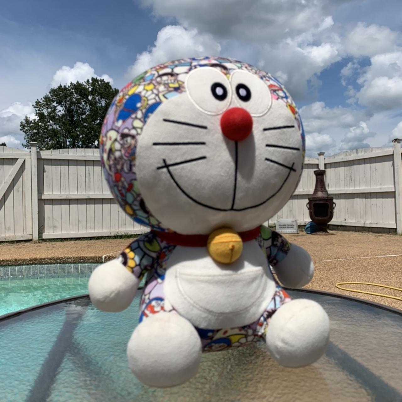 Takashi Murakami x Uniqlo x Doraemon Plush Toy One... - Depop