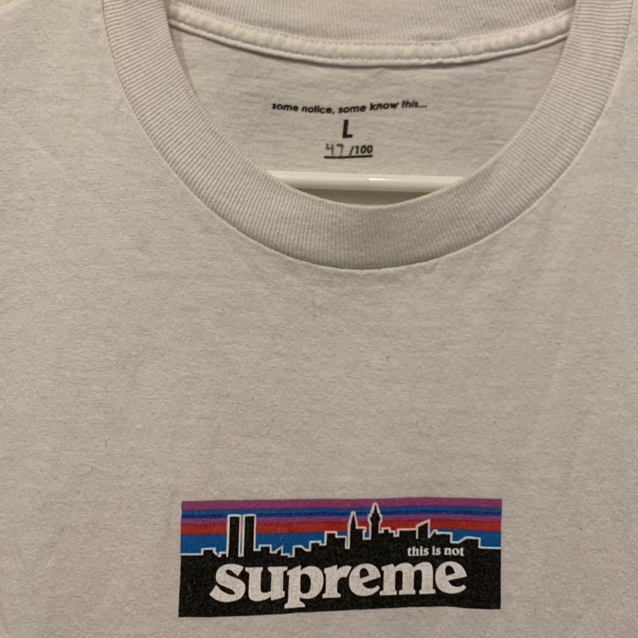 This is not Supreme Patagonia Box Logo Tee...