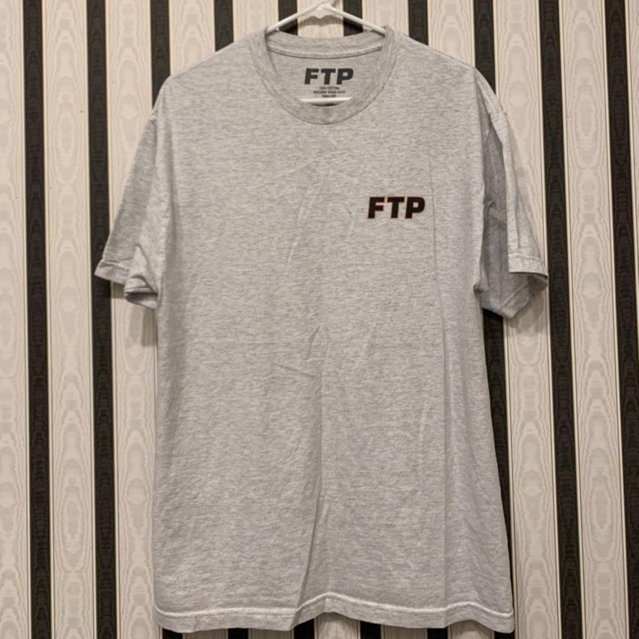 FTP Outline Logo tee shirt in grey 🔥, Surprise drop...