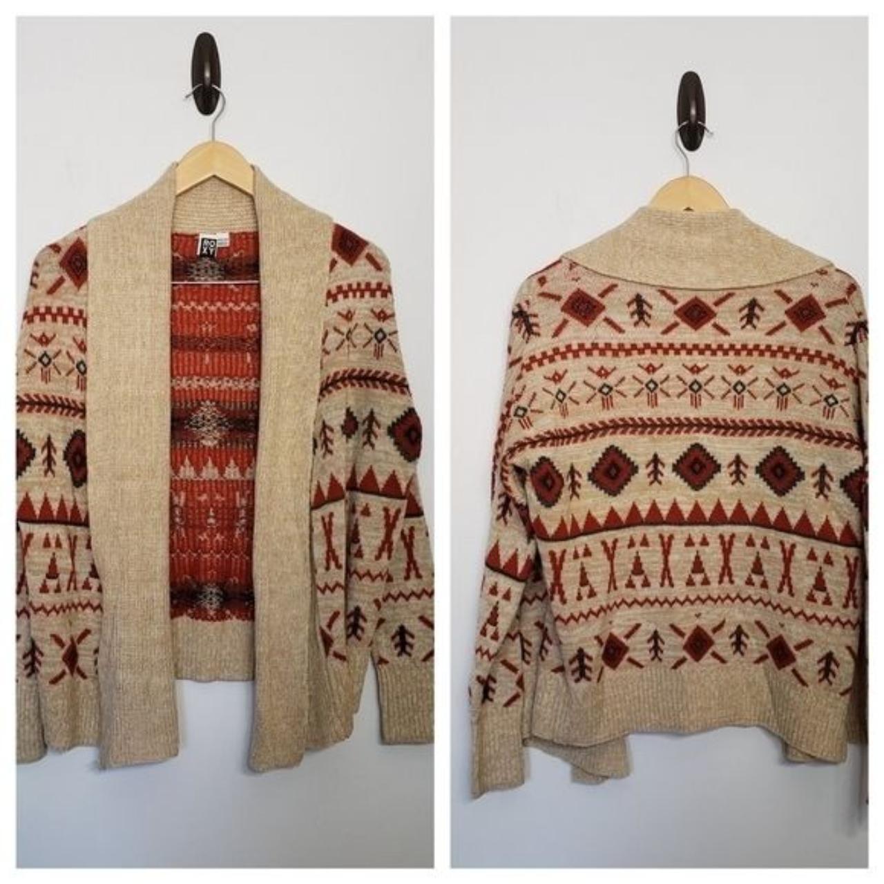 Product Image 4 - Roxy tribal open front cardigan

Gently