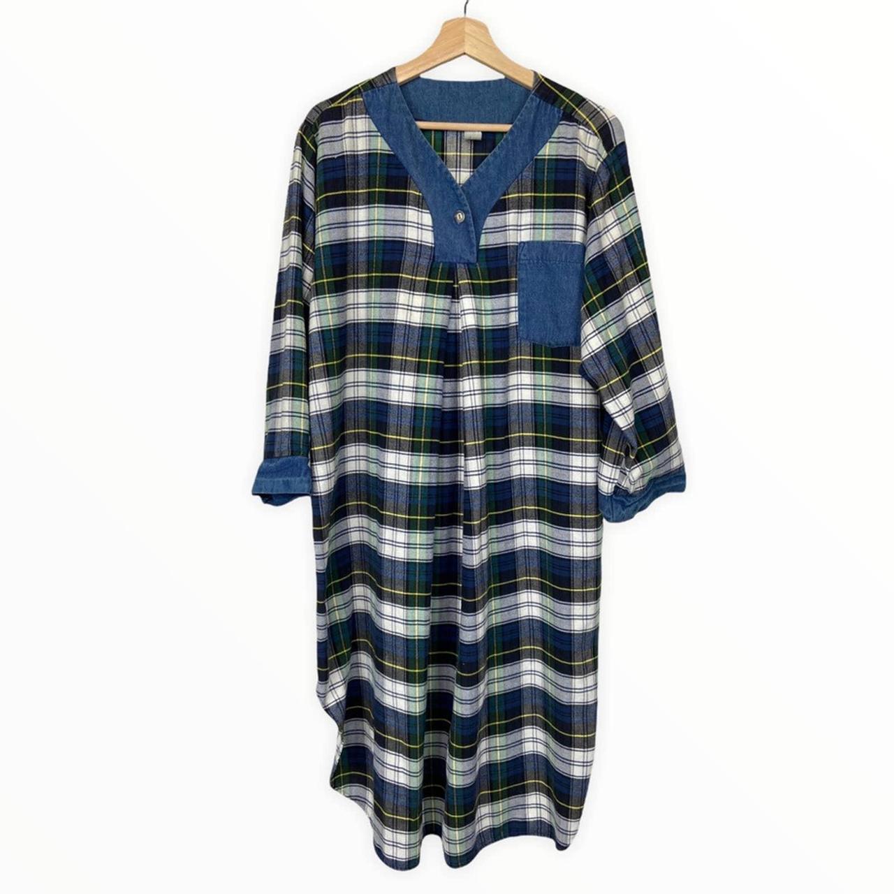Product Image 1 - Cabincore Vintage Flannel Night Shirt