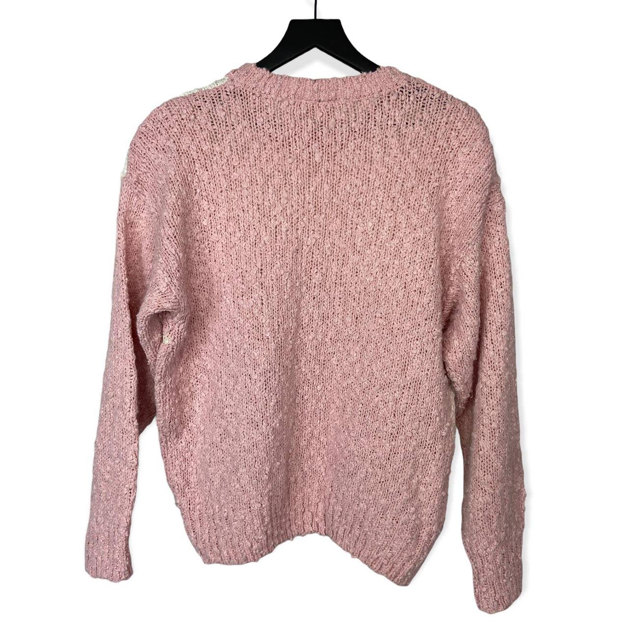 Coastal Grandma Sweater 🍒 Vintage Knubby Knit... - Depop
