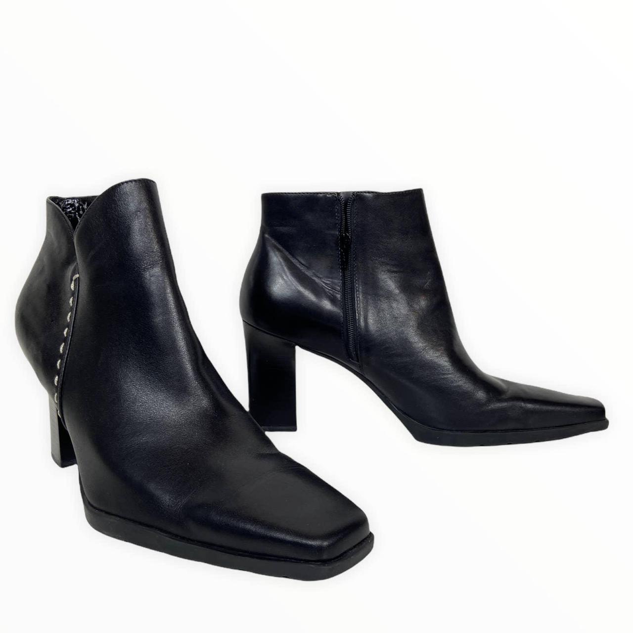 Product Image 1 - Leather Ankle Boots Square Toes