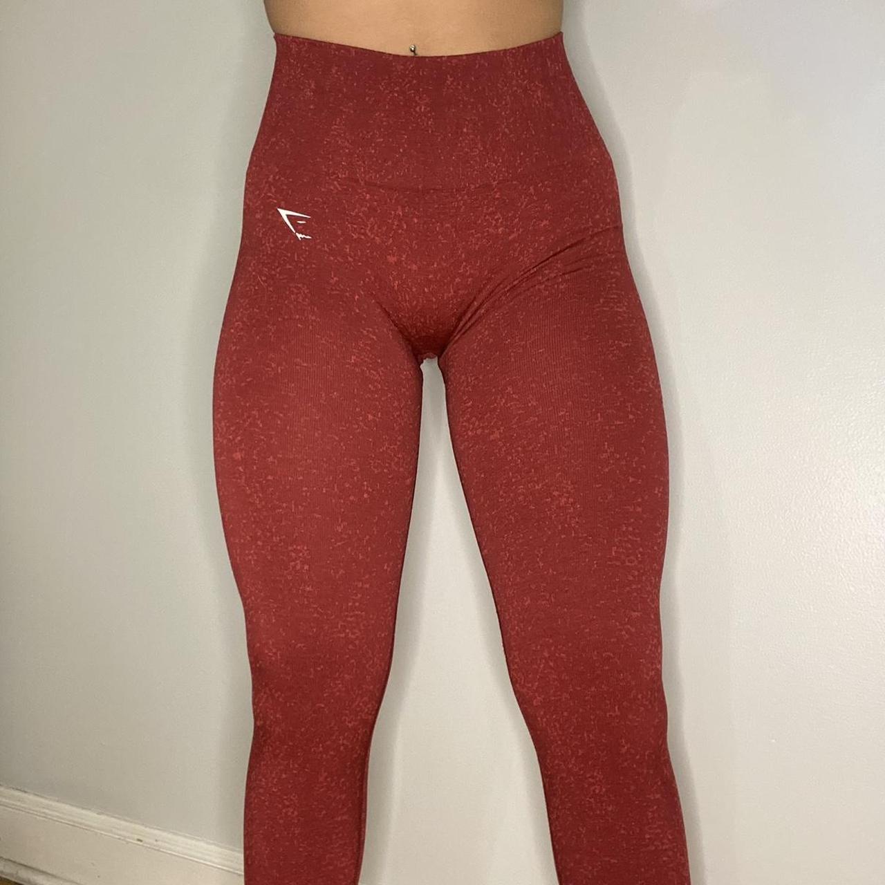 Pact Leggings, Size M, Burgundy Ribbed, Never been - Depop