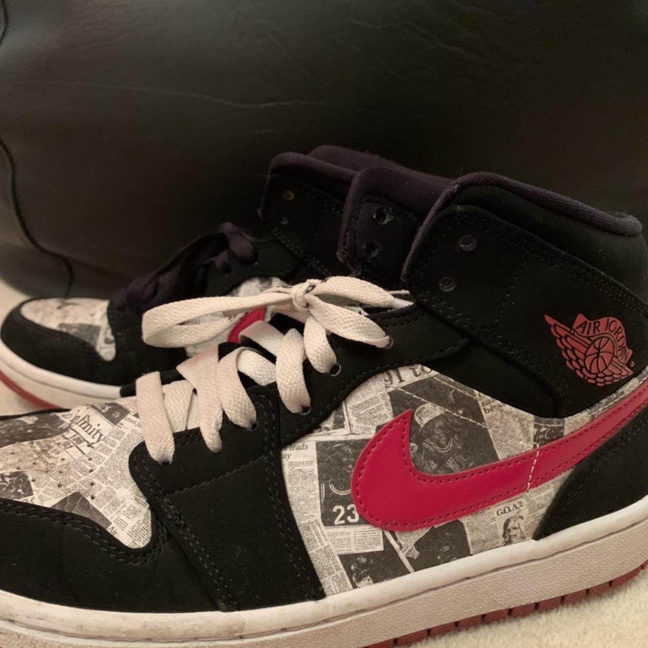 jordan 1 mid newspaper