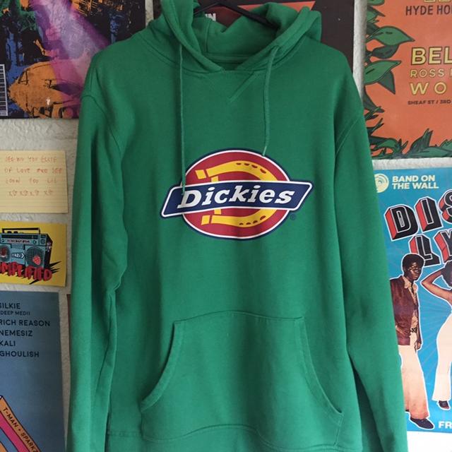 dickies moletom com capuz green