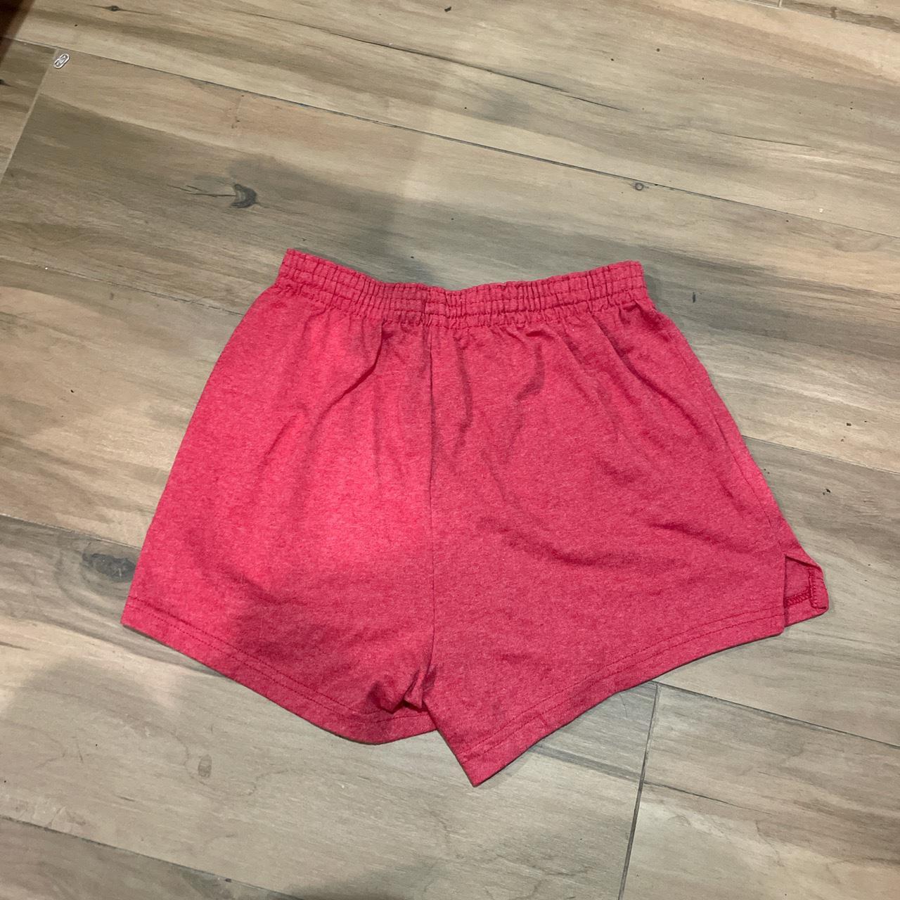 red soffe shorts - Depop