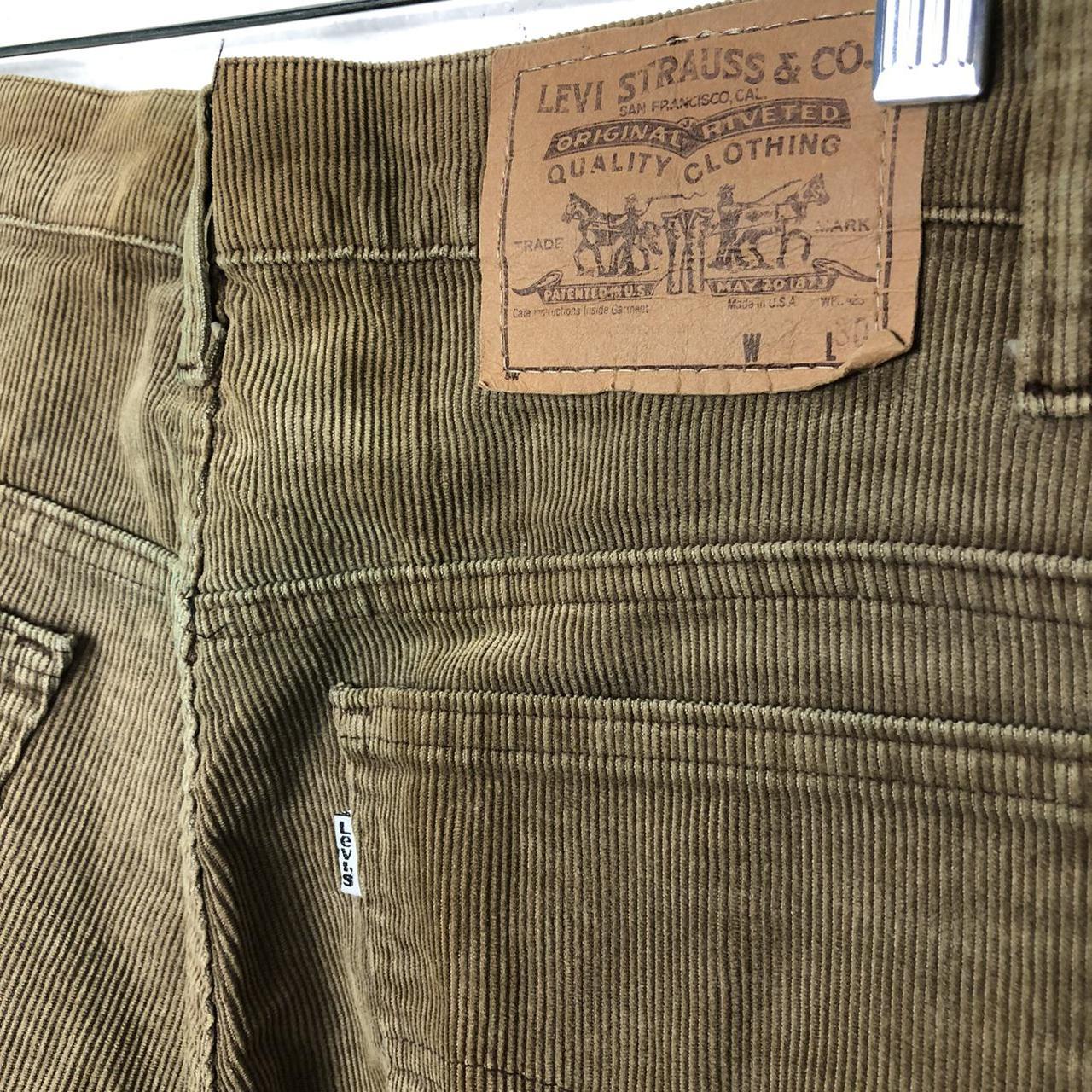 Levi's vintage best sale corduroy pants