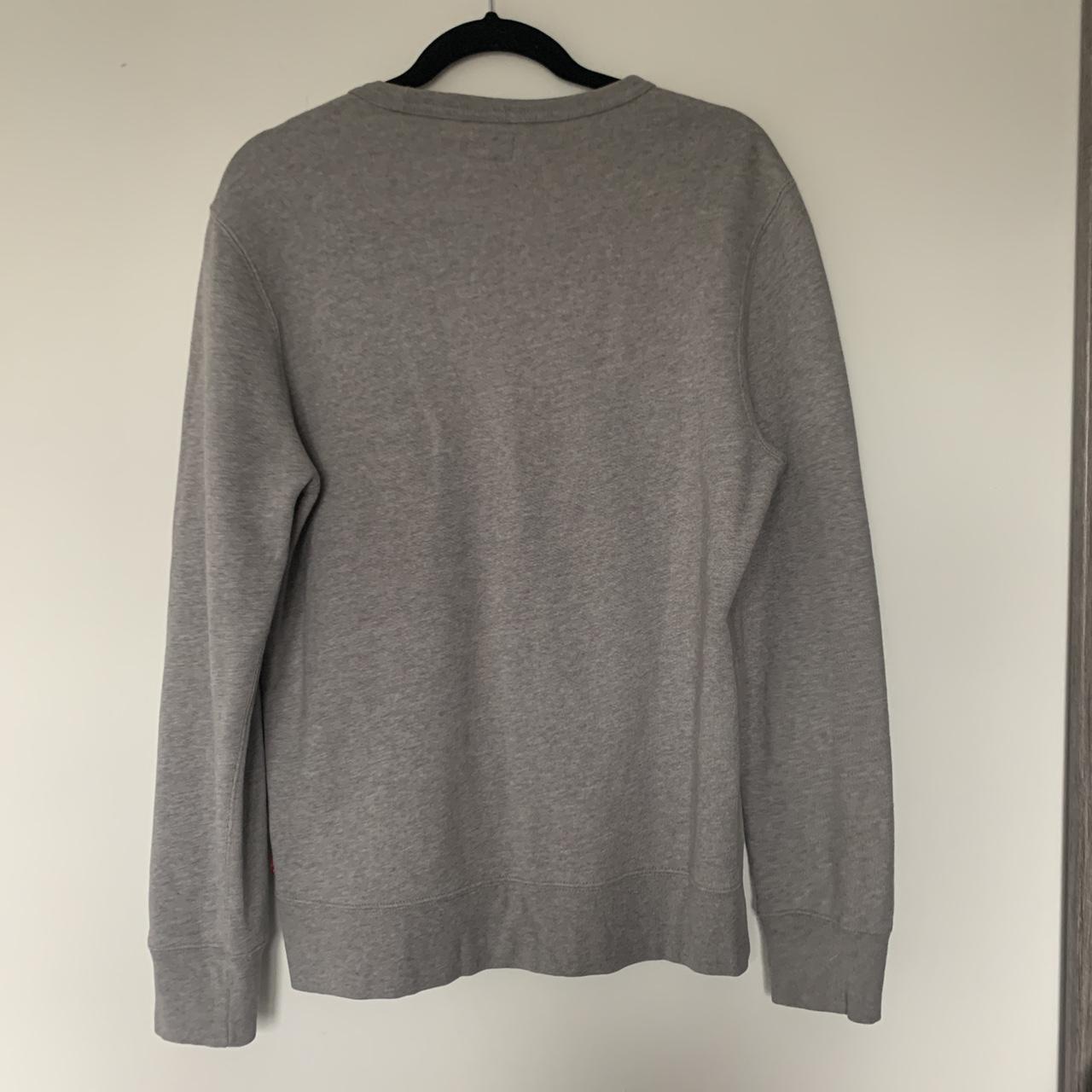 Levi's Men's Grey Jumper | Depop