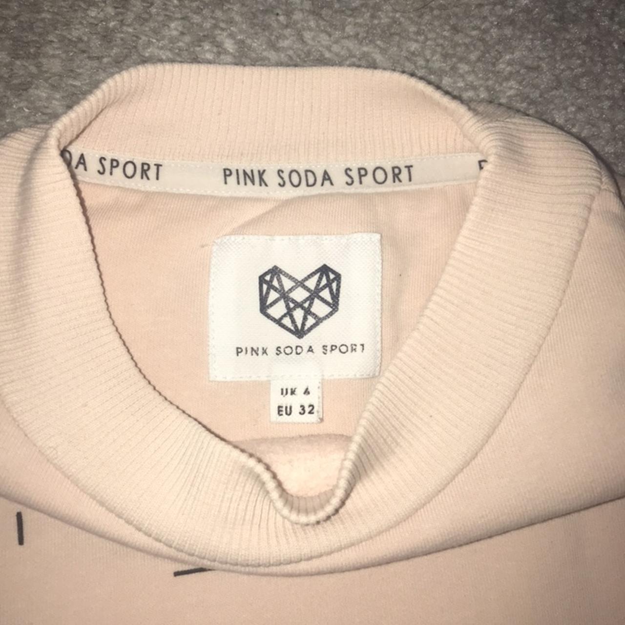 Pink soda jumper💗 Only been worn a few times Message... Depop