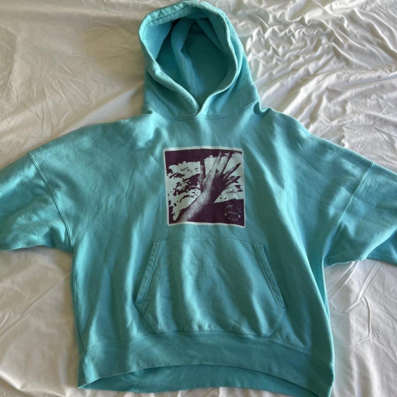 Cav empt blue hoodie hot sale