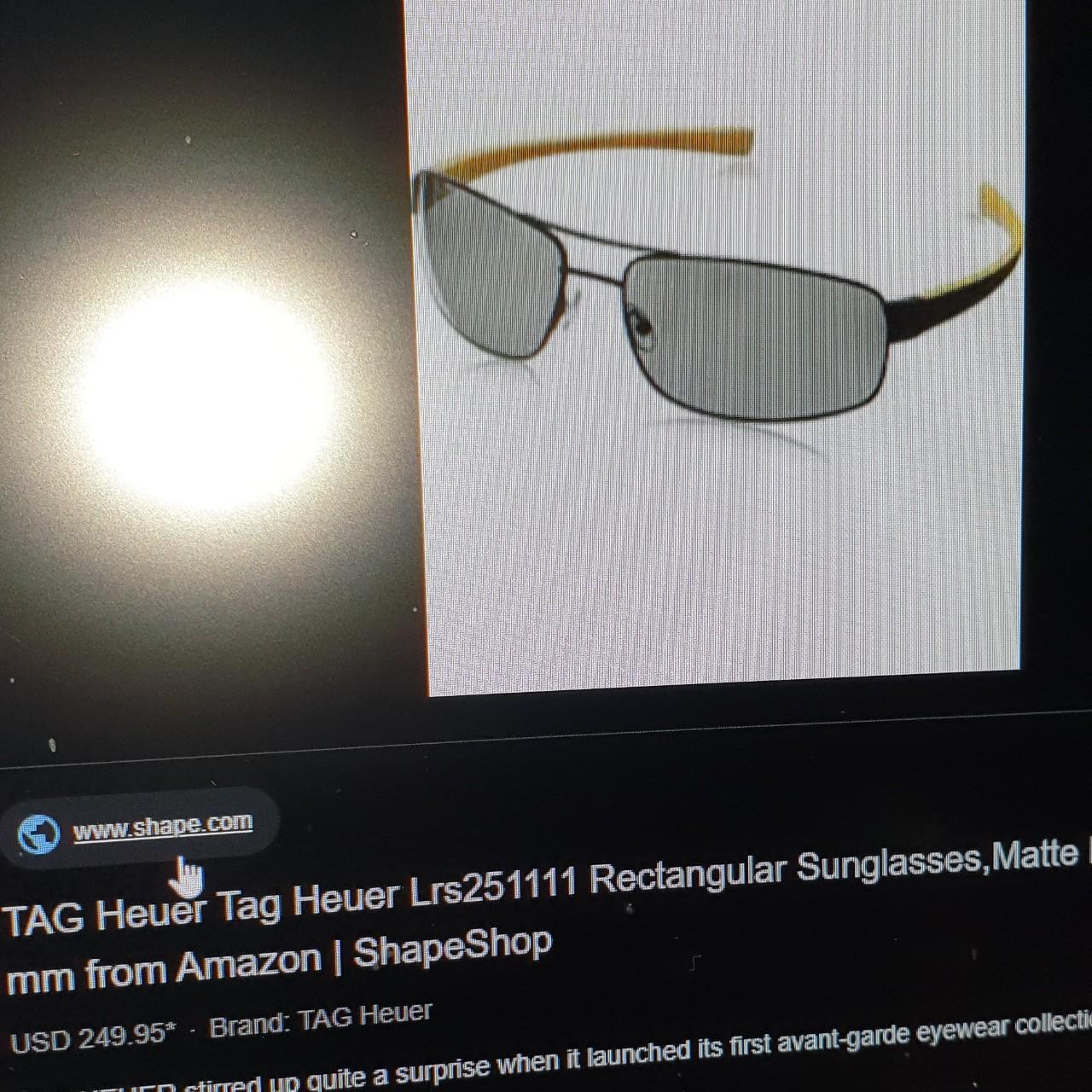 TAG HEUER AVIATOR GLASSES Very nice tag heyer Depop