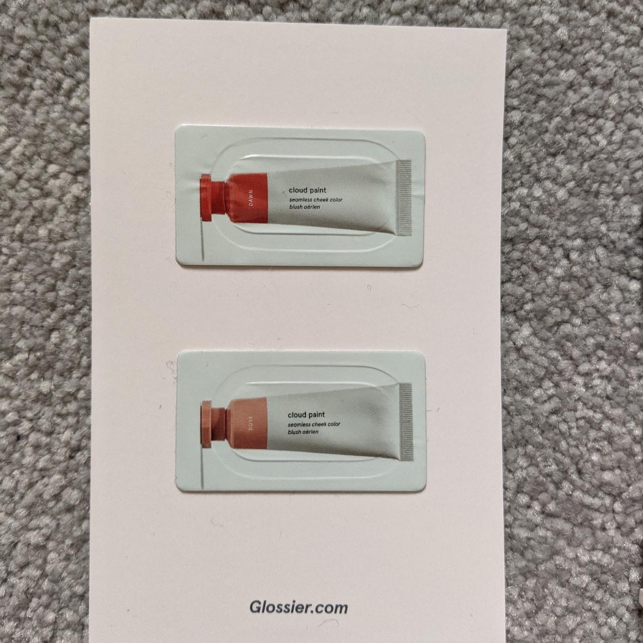 Glossier empty boxes, bubble wrap carry case and... Depop