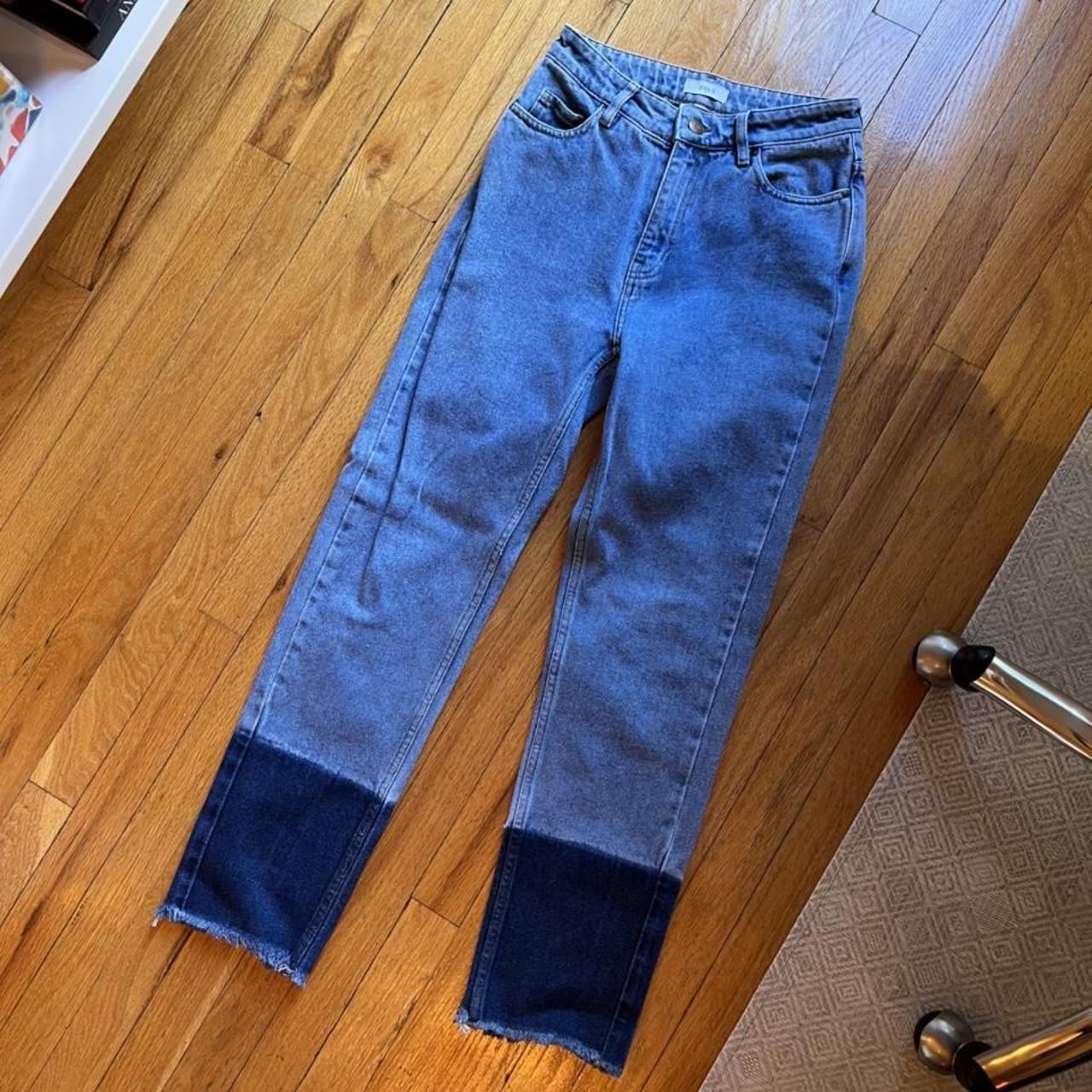 Envii Women's Blue and Navy Jeans
