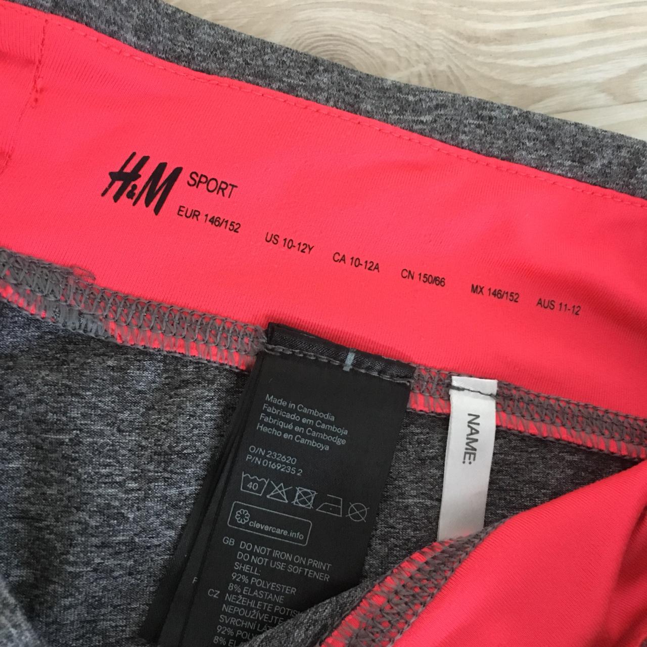 H&M sports bra in neon pink💕 Size XS Worn a handful - Depop