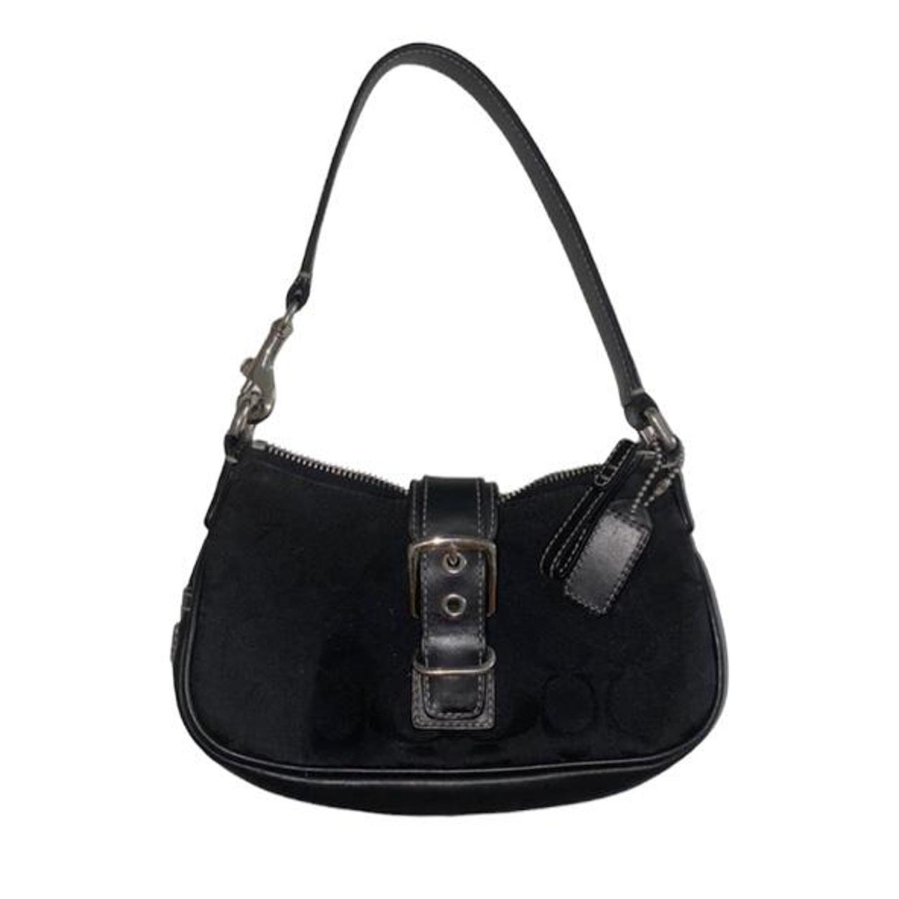 🖤 Coach mini shoulder bag in black - Fits iPhone, - Depop