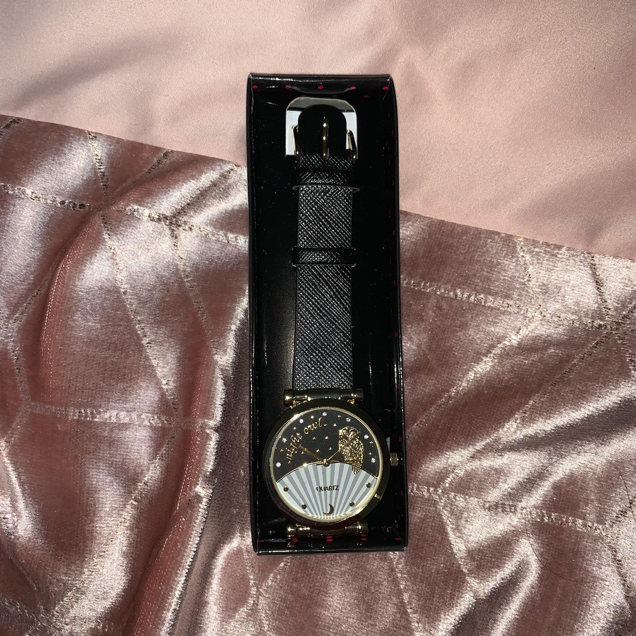 Avon block night owl wrist watch, never been removed... - Depop