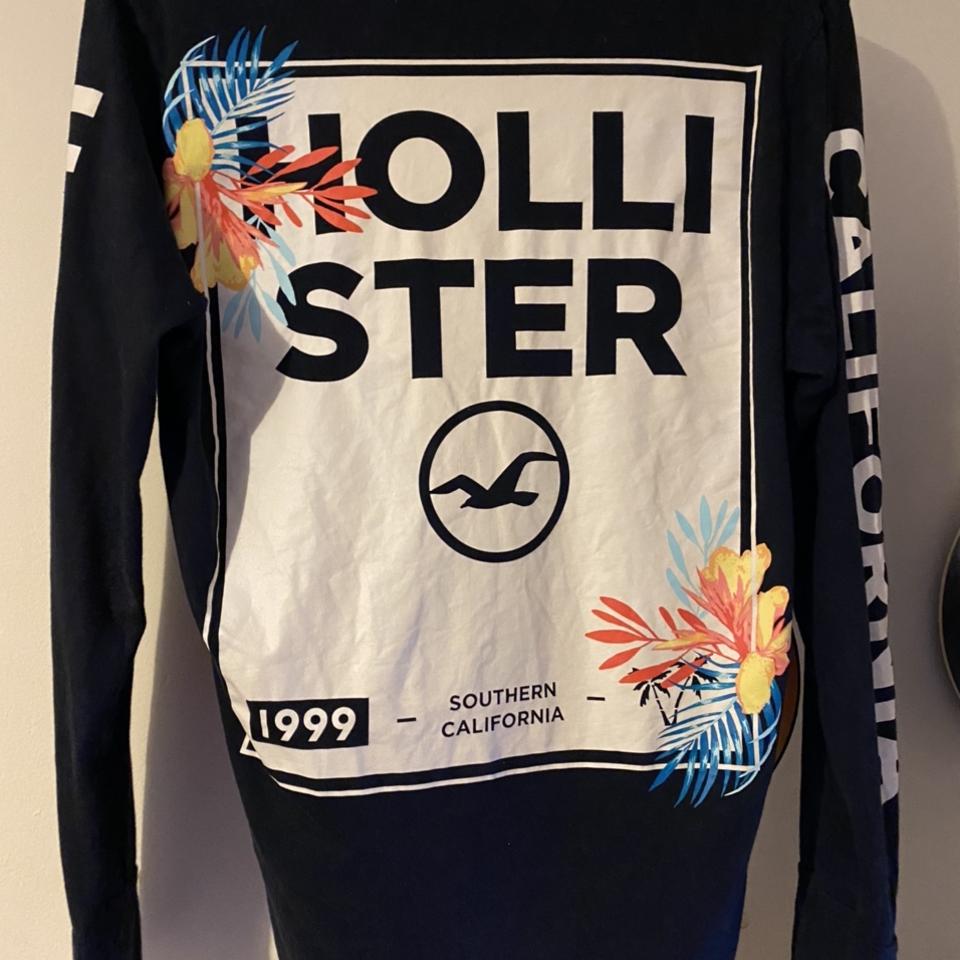 Hollister long sleeve floral t-shirt , size S