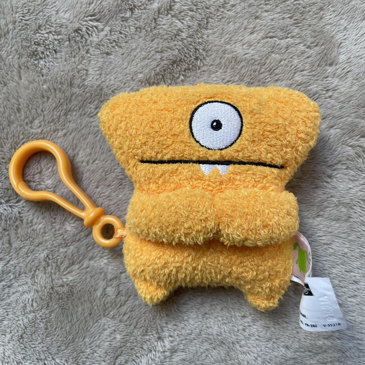【K】新品Doohickie Who's this ugly? hide Yellow 5” Ugly Doll Wedgehead Keychain Ready for a | Depop