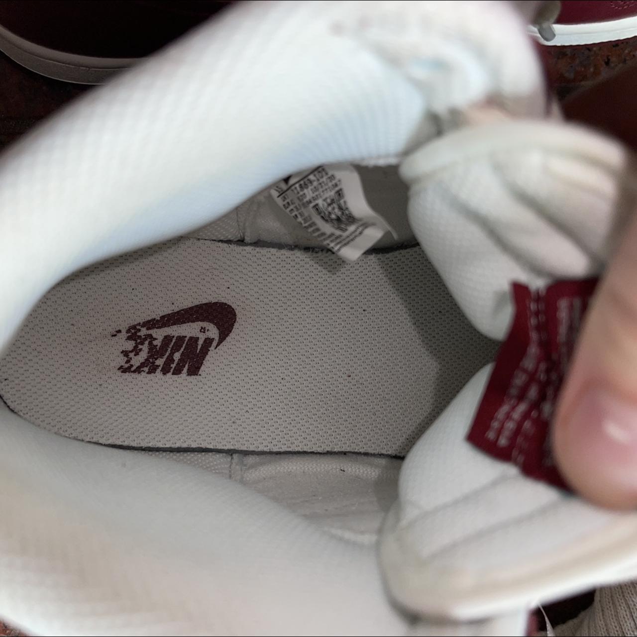 dunk high maroon