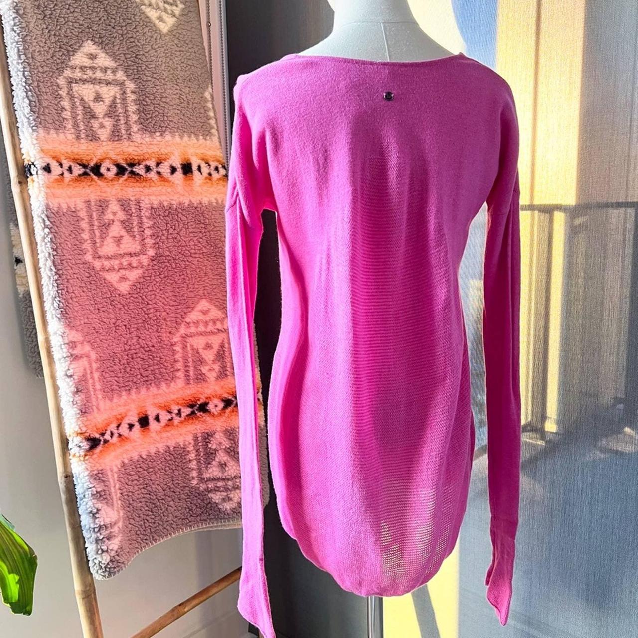 Lululemon Yoga Cozy Heathered Smoky Rose Pink Pullover shops Sweater Women’s Small