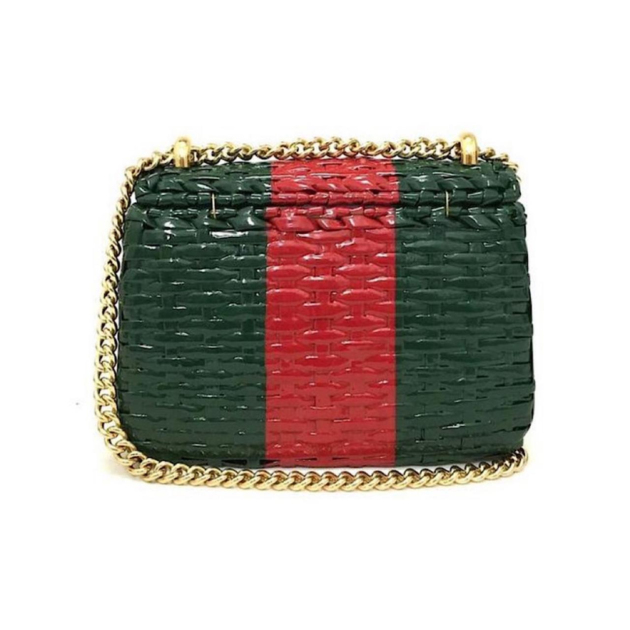 Gucci wicker hot sale shoulder bag