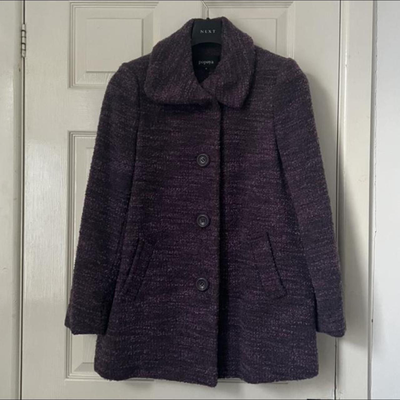 matalan purple coat