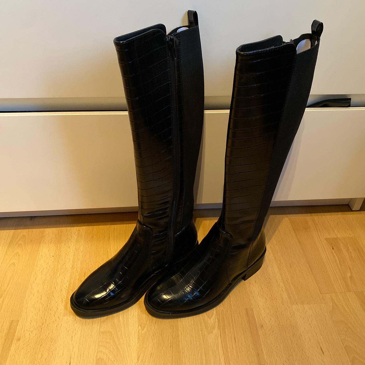 New look croc online boots