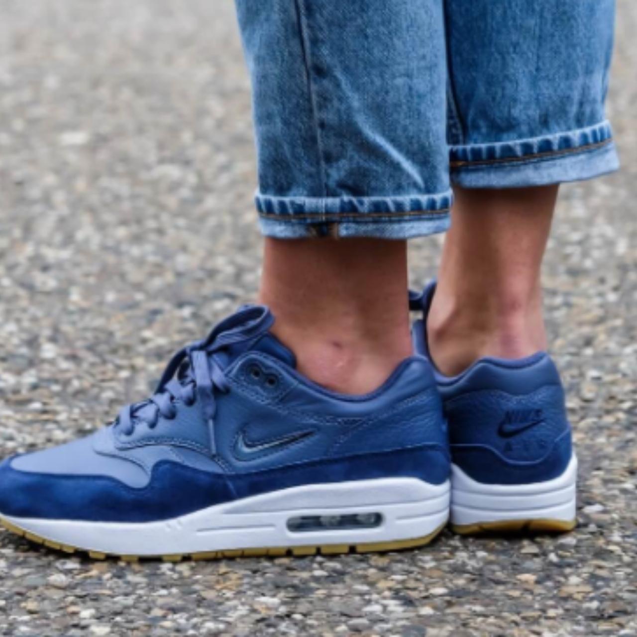 women's air max 1 premium lt armory blue