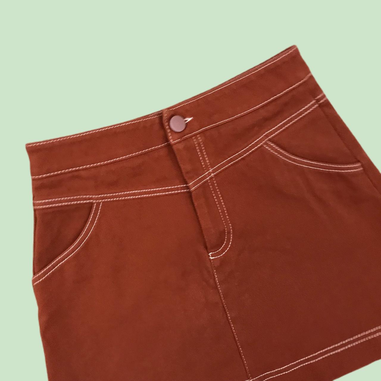 zara rust pants