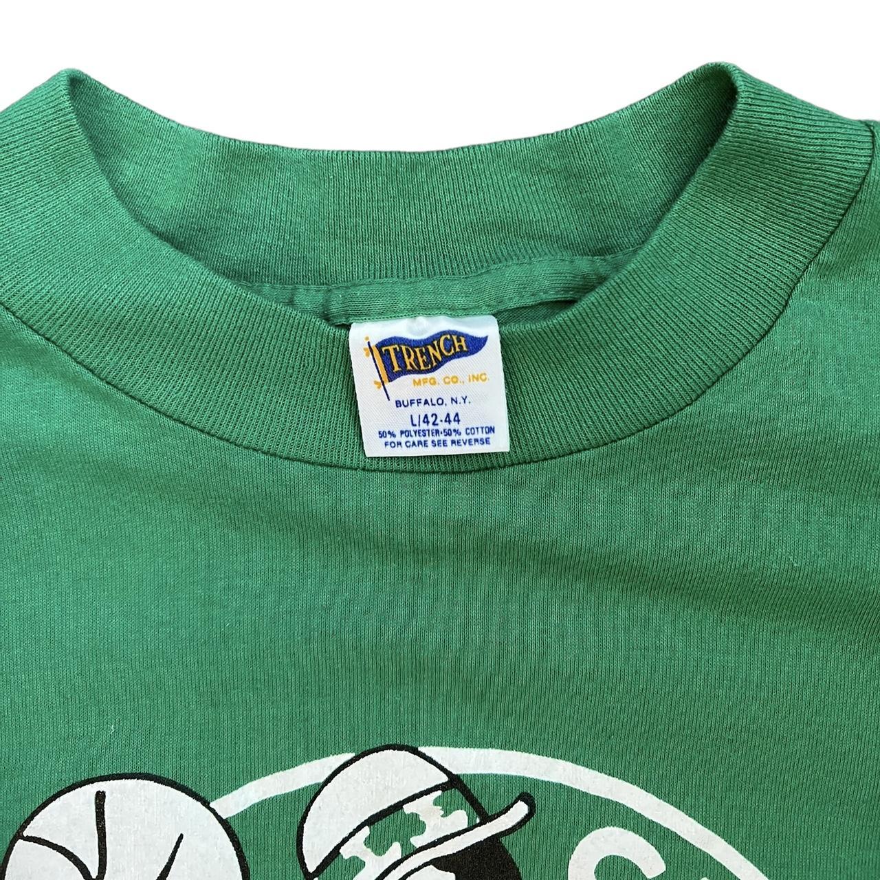 1980s Boston Celtics NBA Basketball T Shirt 18” Pit... - Depop