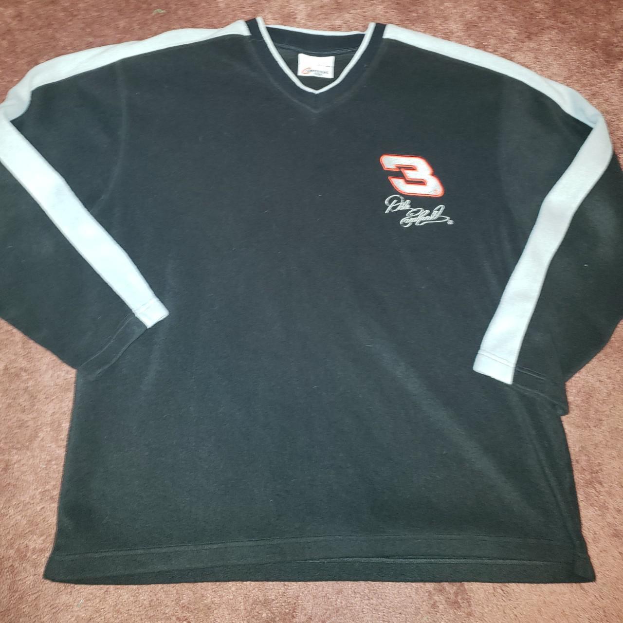 Vintage Nascar Dale Earnhardt Sr Long Sleeve V Neck Depop