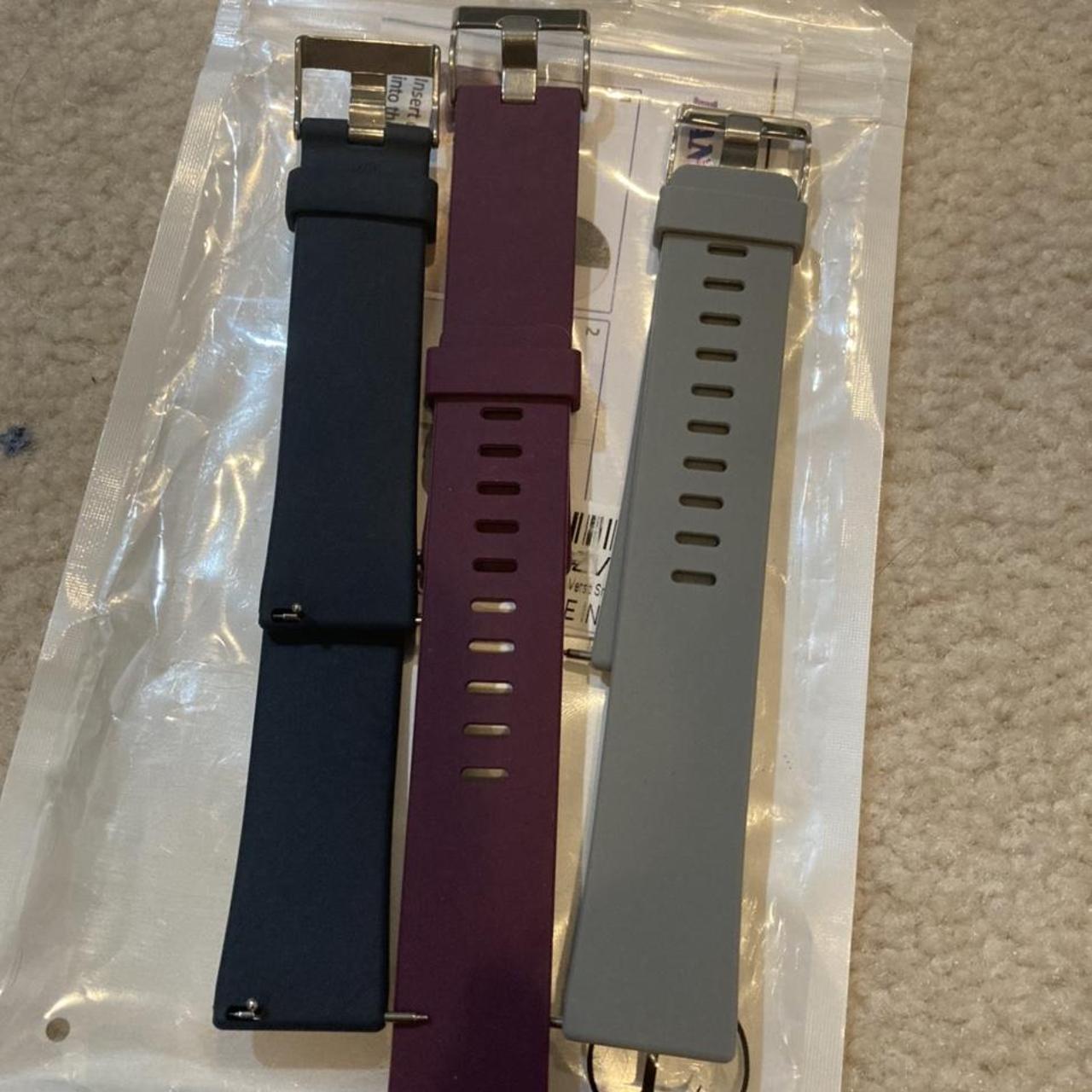 Fitbit Men's Purple and Navy Watch