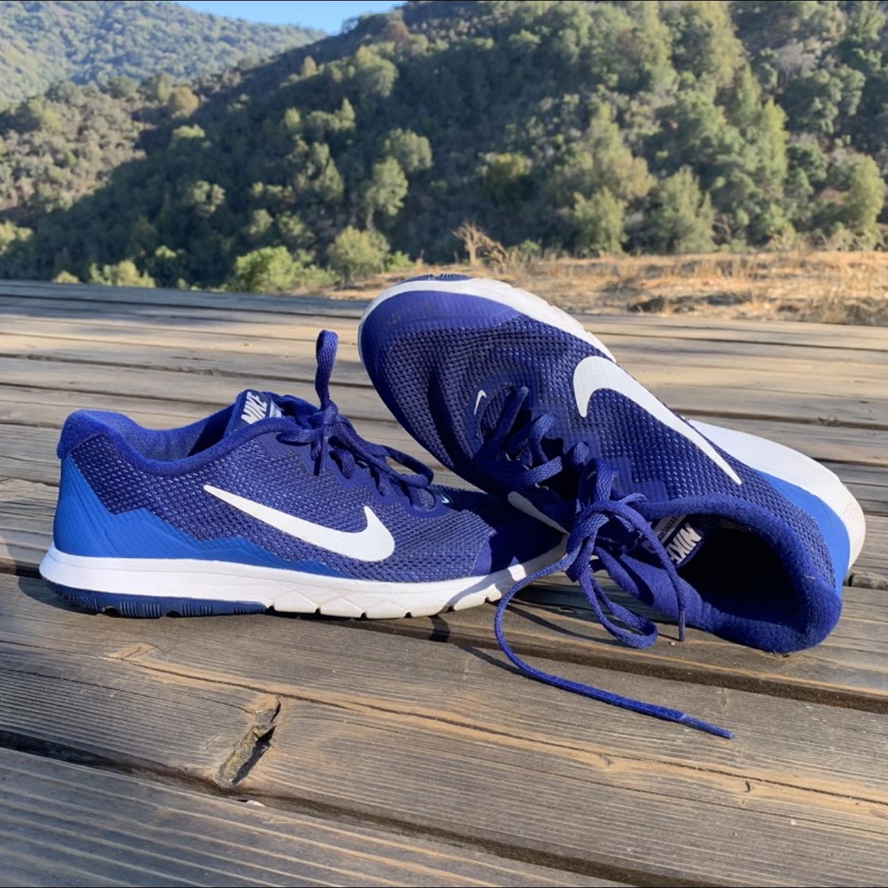 Nike flex experience store rn womens blue