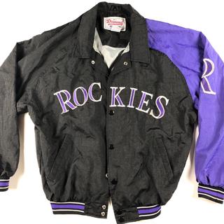 Colorado Rockies Majestic cool base windbreaker - Depop