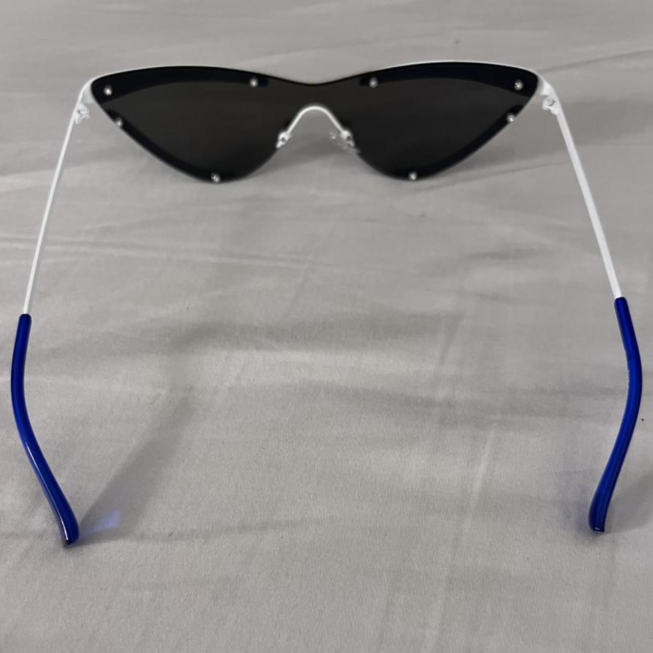 Adam Selman Women's Blue and White Sunglasses (3)