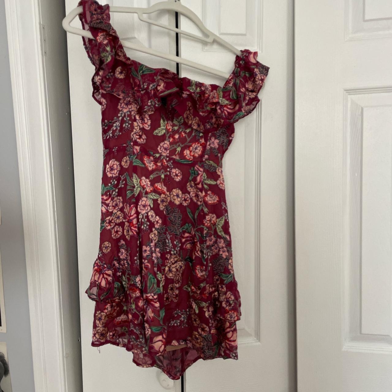 For Love & Lemons mini dress; embroidered detailing;... - Depop
