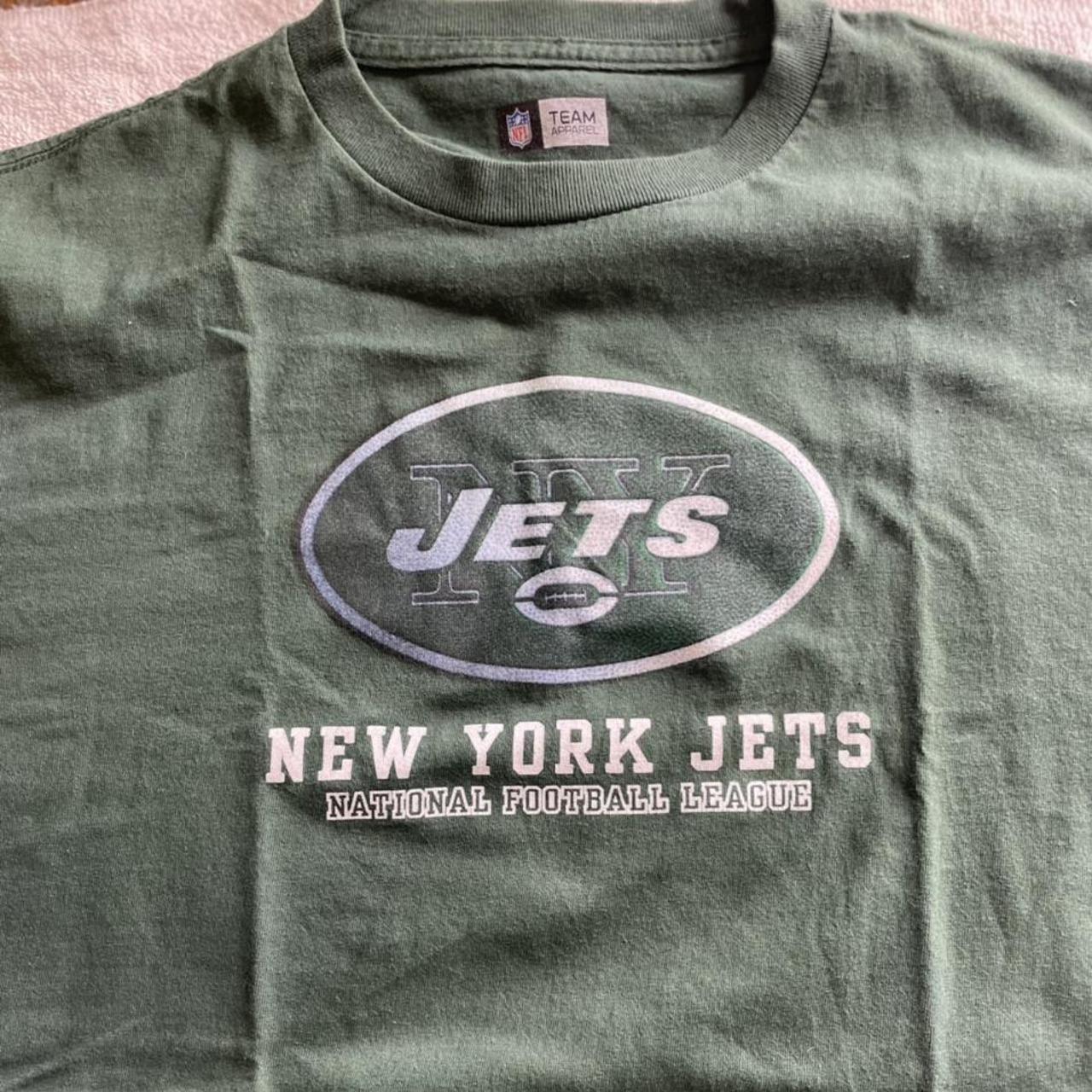 Vintage Ny Jets Tee #vintage #vintagefootball #nyjets - Depop