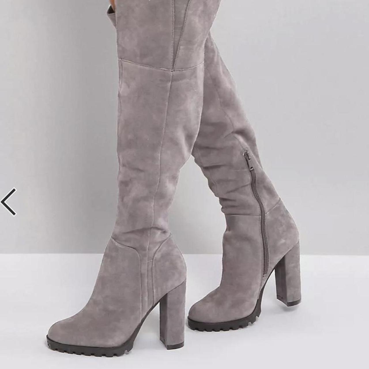 aldo cayoosh suede over the knee boots