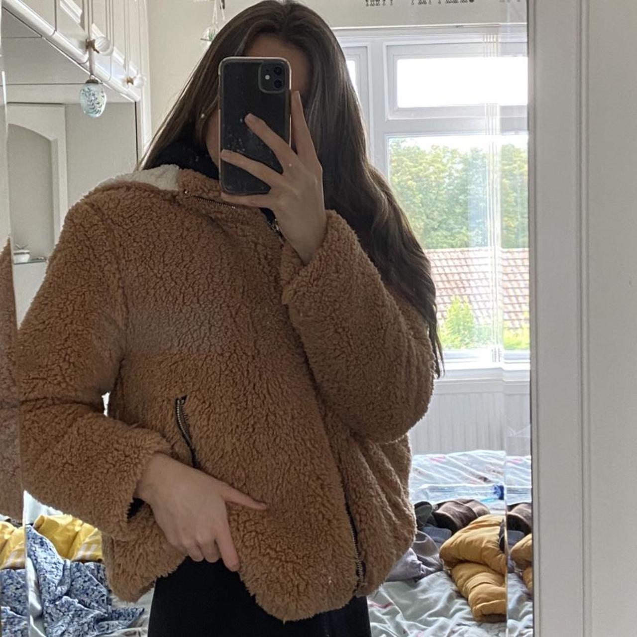 ava apparel teddy jacket