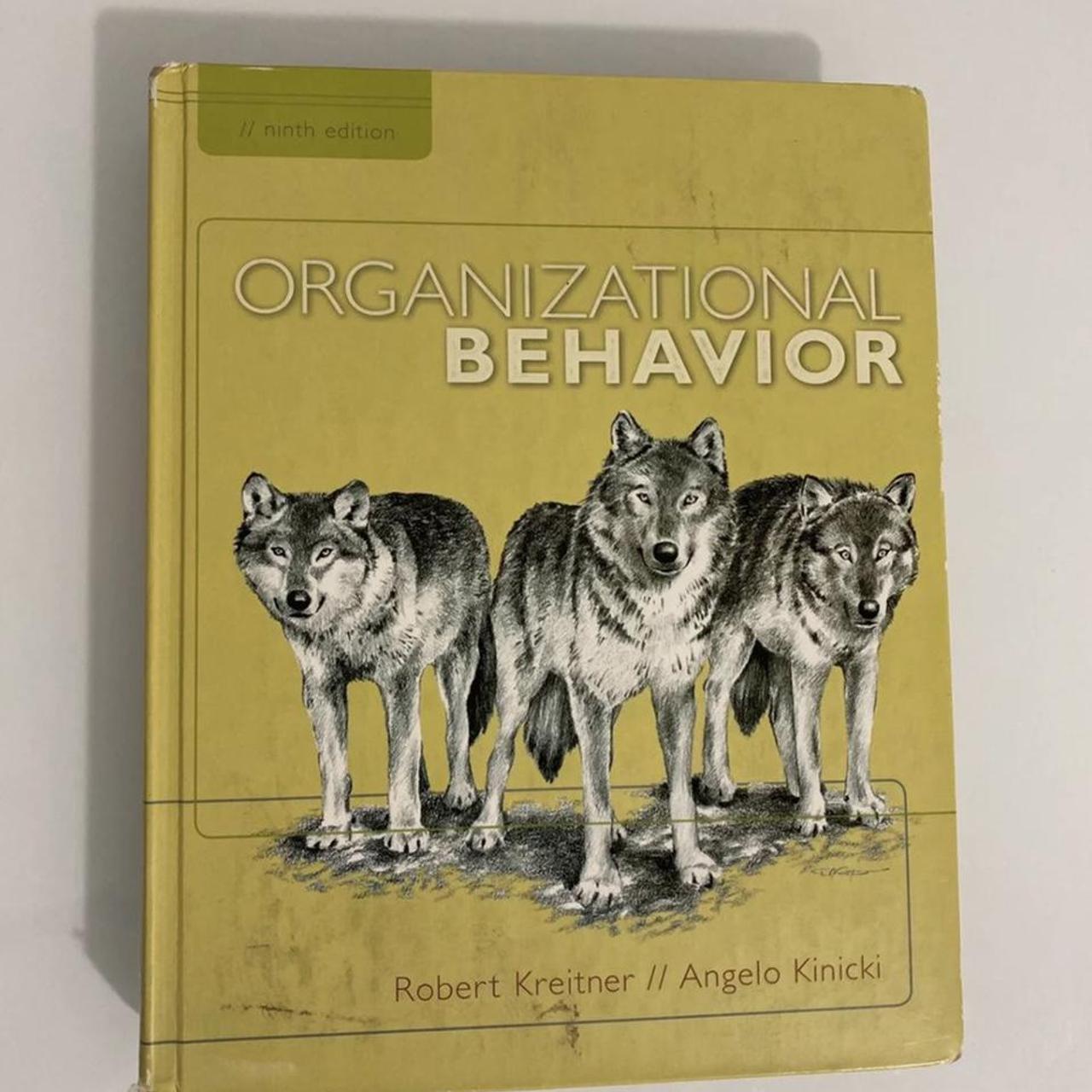 Product Image 1 - Organizational Behavior Ninth Edition 
Robert